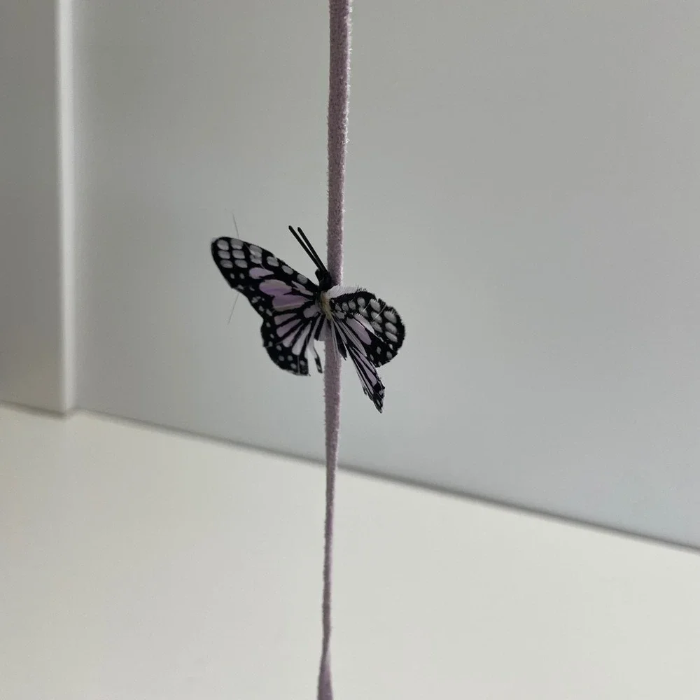 Sugar Thrillz Butterfly Platform Lace Up Heels Purple Lavender Fairy Club Sexy 7